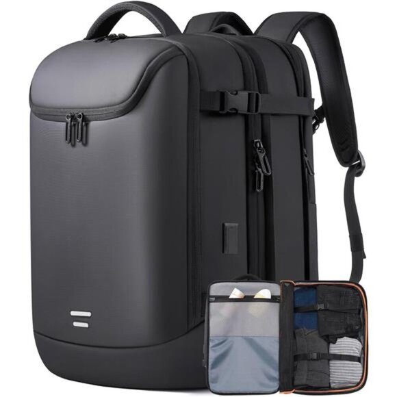 Travel Carry on Backpack 50L Expandable Flight Approved Backpacks - Picture 1 of 7